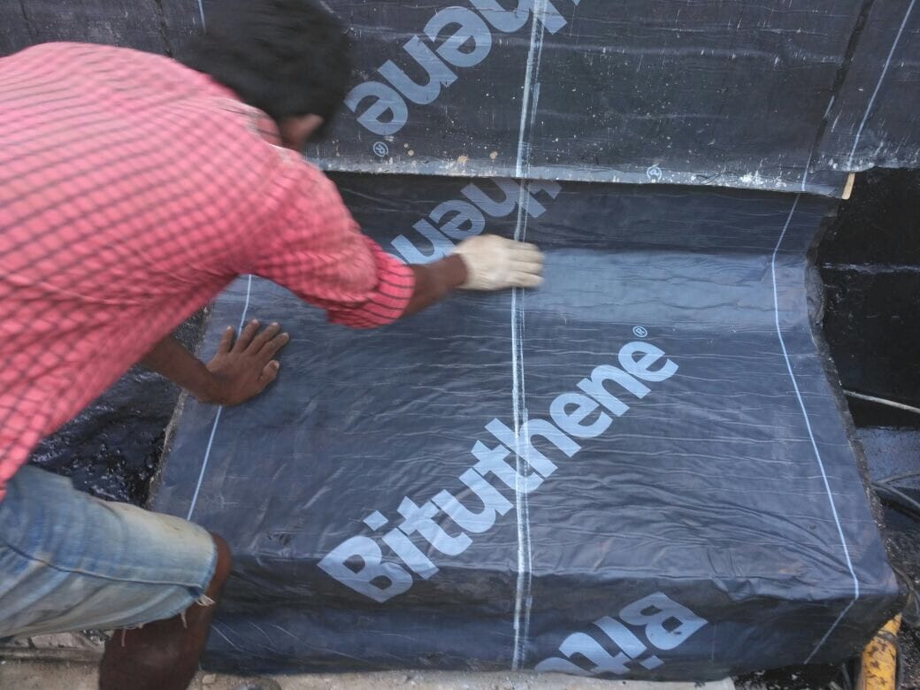 Bituminous Membrane Waterproofing Services in Chennai by Aryan Hi-Tec